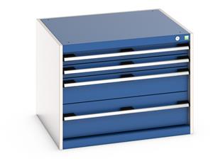 Bott Cubio 4 Drawer Cabinet 800Wx750Dx600mmH 40028091.**